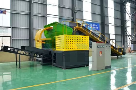 AC Motor E-resíduos Barril sucata de metal martelo moinho triturador de metal briquete imprimir metal pode martelo triturador