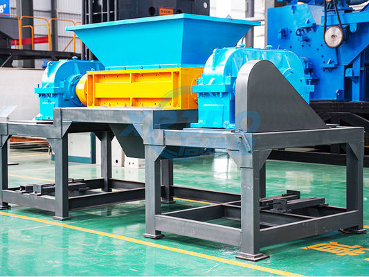 Função de trituração de sucata de metal Máquina de trituração de reciclagem de alta produtividade