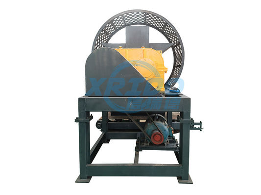 Metal processado ALLOI Duplo eixo Borracha pneu de metal triturador moinho de martelo para reciclagem