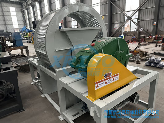Metal processado ALLOI Duplo eixo Borracha pneu de metal triturador moinho de martelo para reciclagem