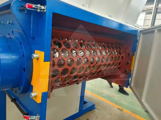 300-500 kg/h Capacidade de produção Mini triturador de borracha de plástico de cartão de eixo único