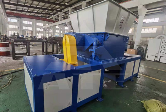 Triturador de reciclagem de cartão de eixo único para resíduos de plástico de laboratório em desenvolvimento