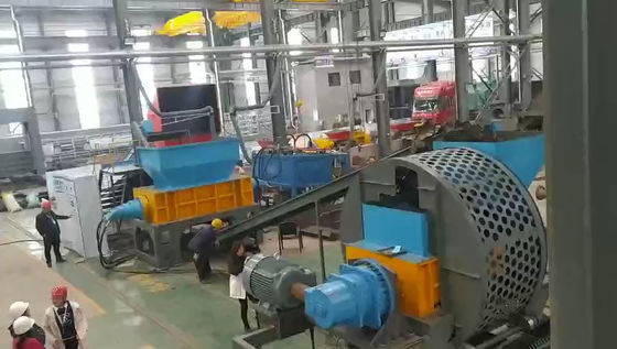 Reciclagem de resíduos de pneus de alto nível com máquina e transportador de trituração de pneus de borracha