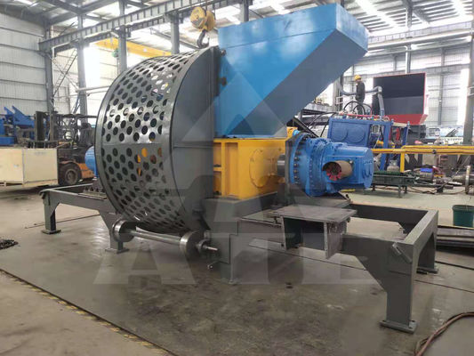 Máquina de reciclagem de pneus para caminhões pesados
