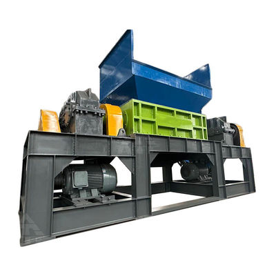 Máquina de trituração de garrafas de vidro de plástico