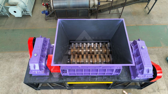 17000 kg/h Capacidade 2000 latas de alumínio borracha aço triturador de plástico para reciclagem de metais