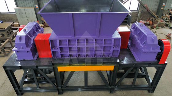 Compacto de dois eixos Tipo 2000 Metal de sucata disco rígido plástico triturador de cartão cartão triturador de máquina