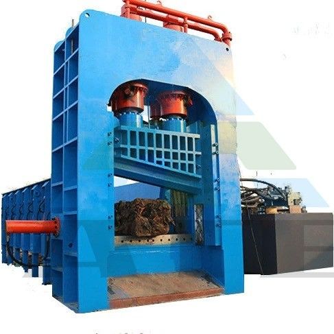 Tesoura de ferro de sucata de alta produtividade para corte de barras de aço no projeto de pórtico pesado