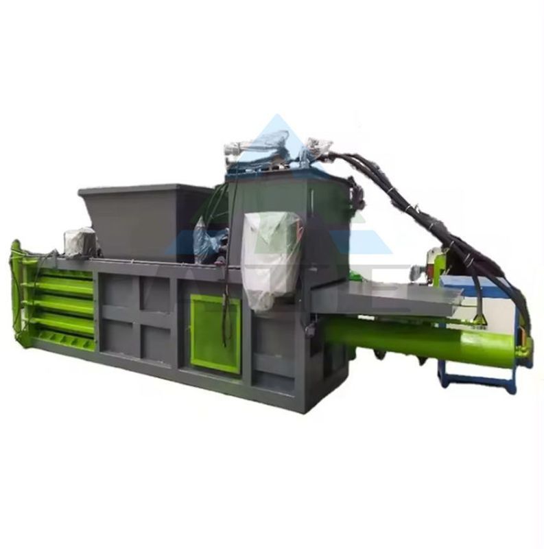 Máquina automática de prensagem horizontal para resíduos de papel/cartão 1230*1010*1530mm