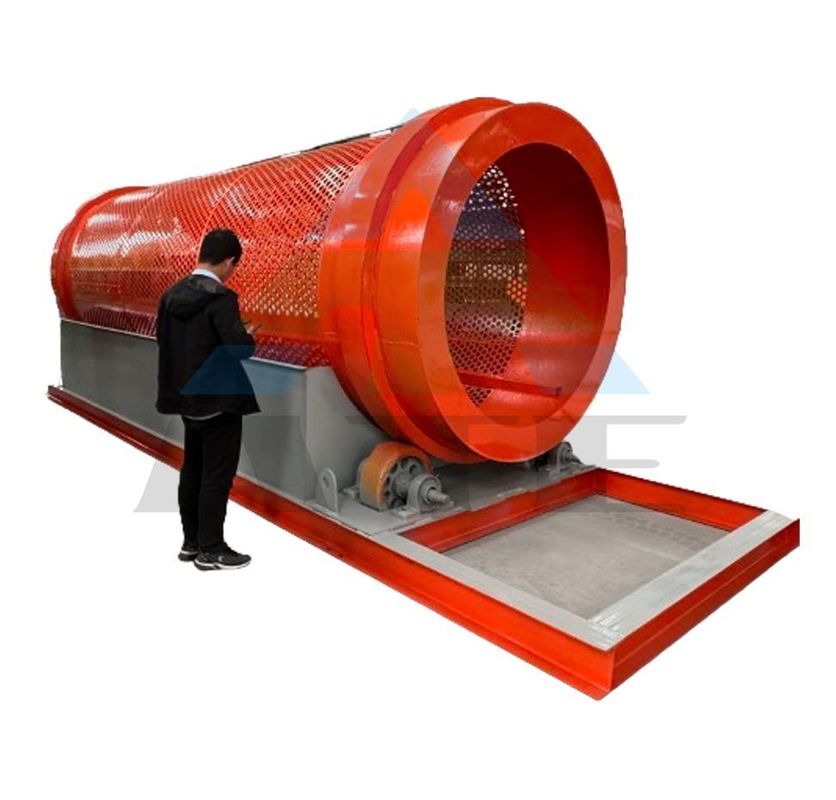Máquina de peneiração de papel de resíduos domésticos, plásticos, vidro, metais e tecidos