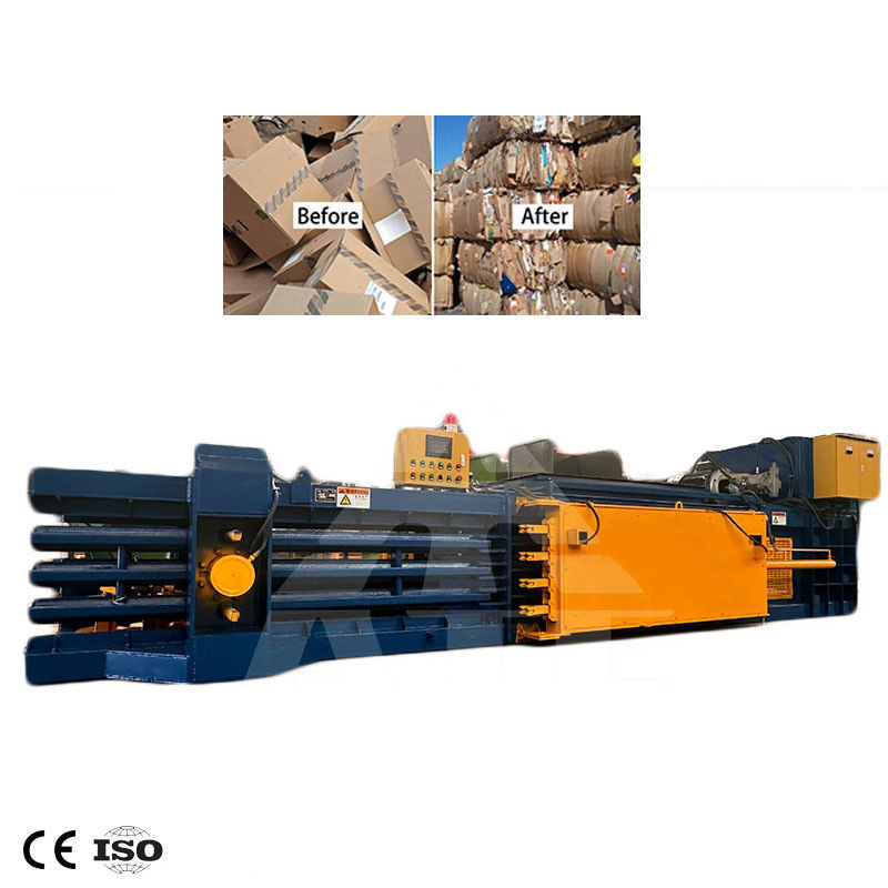 Mineração de energia Embalagem horizontal automática para reciclagem de garrafas de plástico caixa sucata de aço
