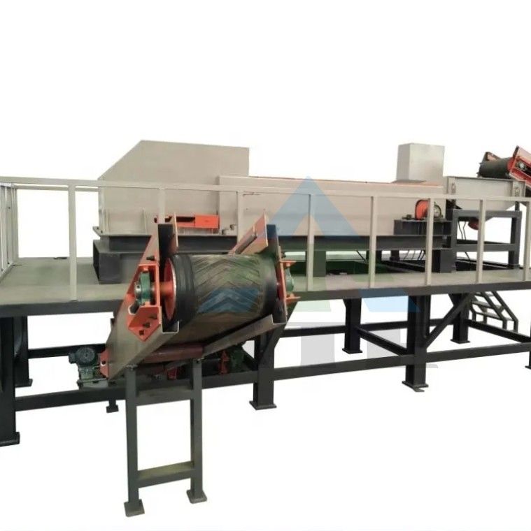 Máquina de recuperação de sucata de alumínio separador magnético para metais plásticos e não ferrosos