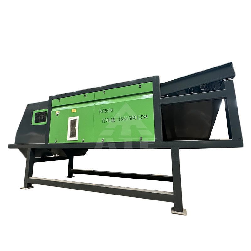 2000 kg Máquina de triagem de lixo Separador magnético de ferro Separador de corrente de Eddy para plástico