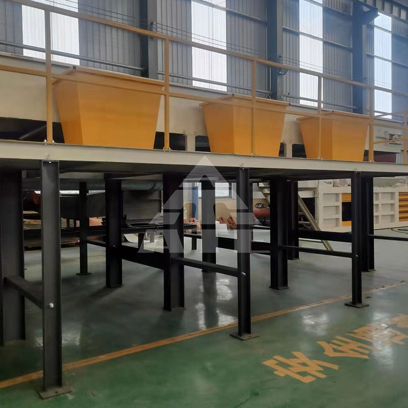 Máquinas de triagem de resíduos urbanos Plataforma de triagem manual Peso KG 2000 kg Coletor de resíduos