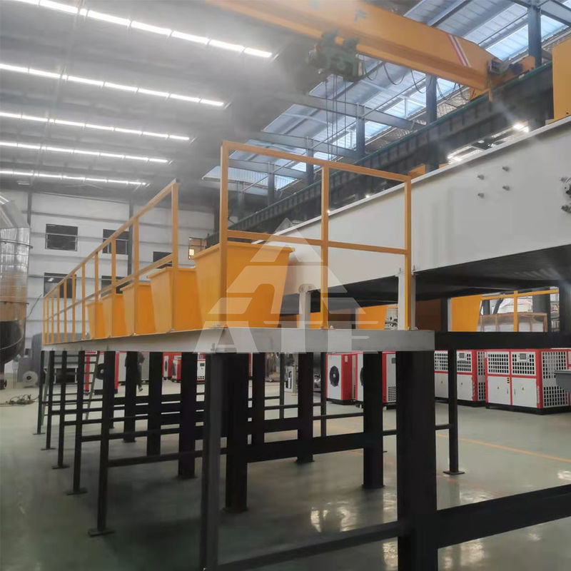 Plataforma de triagem de resíduos domésticos Equipamento de triagem de fios de plástico para vários resíduos sólidos
