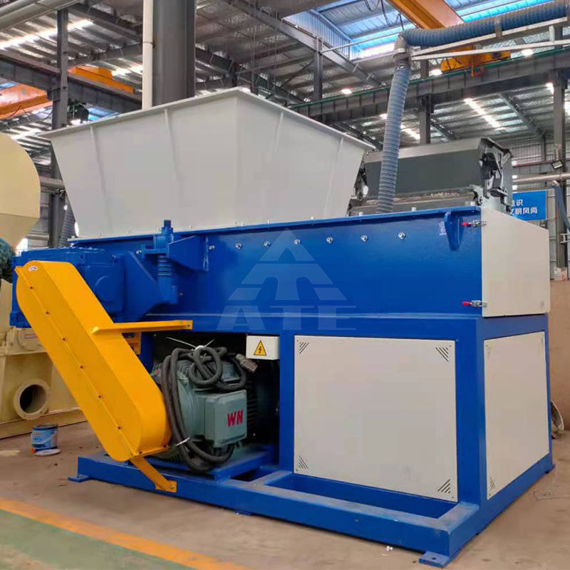 2850kg Single Shaft Waste Cardboard Shredder para Metal de Madeira e Plástico na Índia