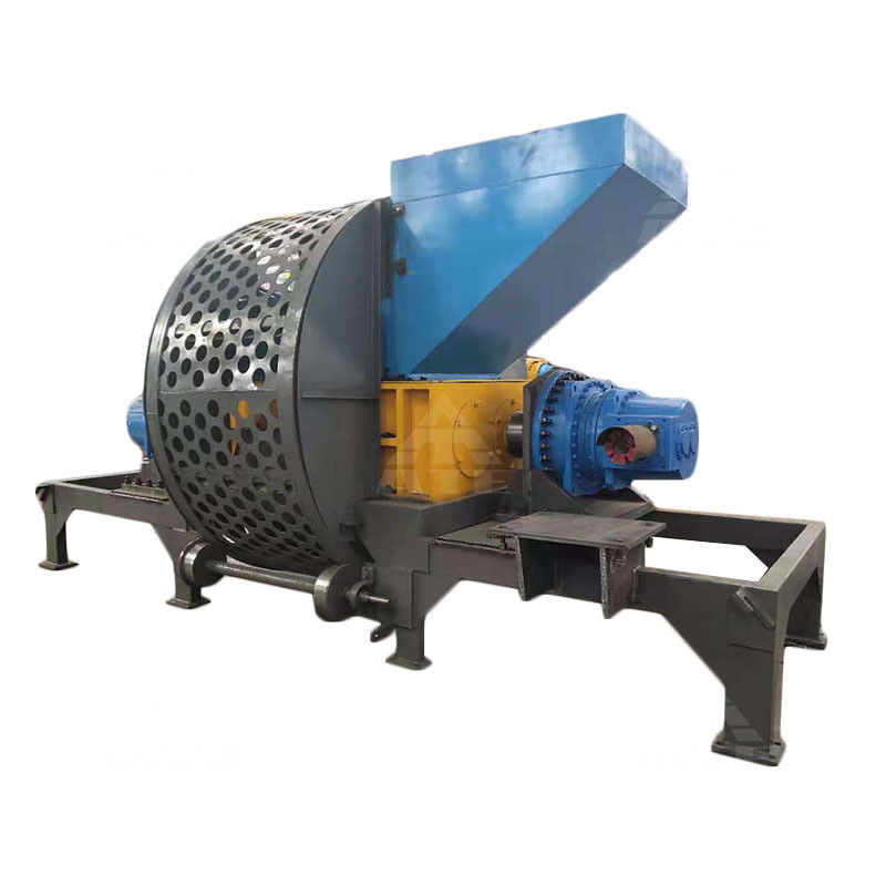 Reciclagem de resíduos de pneus de alto nível com máquina e transportador de trituração de pneus de borracha